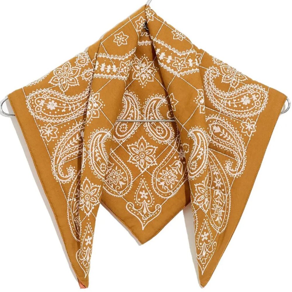 NWT Madewell Quilted Bandana